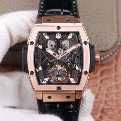 Hublot Masterpiece 906.OX.0123.VR.AES13 JB Factory 1:1 Best Edition Replica Watch Rose Gold White Hour Swiss HUB 9006